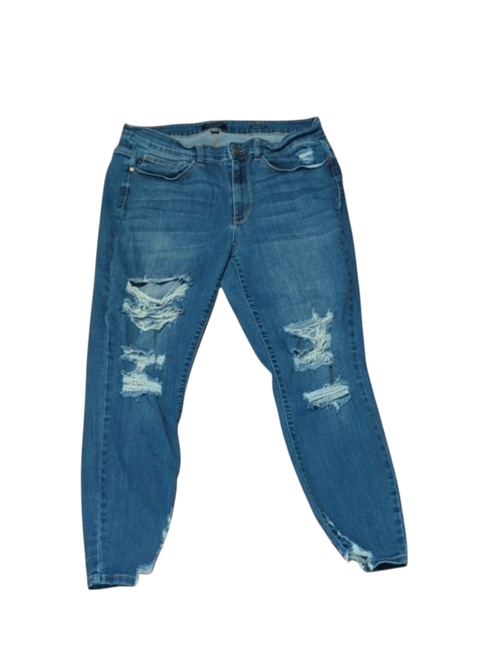 Judy Blue Distressed Skinny Fit Jeans Size 18W